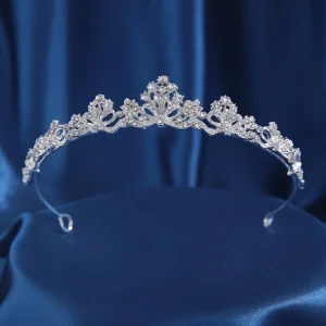 Corona de princesa diamante imitación plateado
